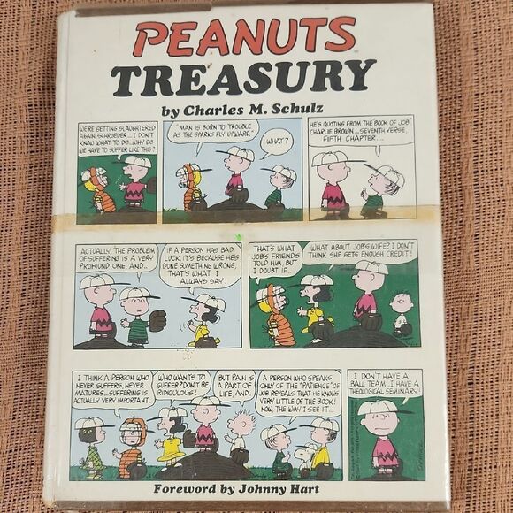 Vintage Peanuts Treasury Comic Book By Charles M. Schulz 1969 - Picture 1 of 7
